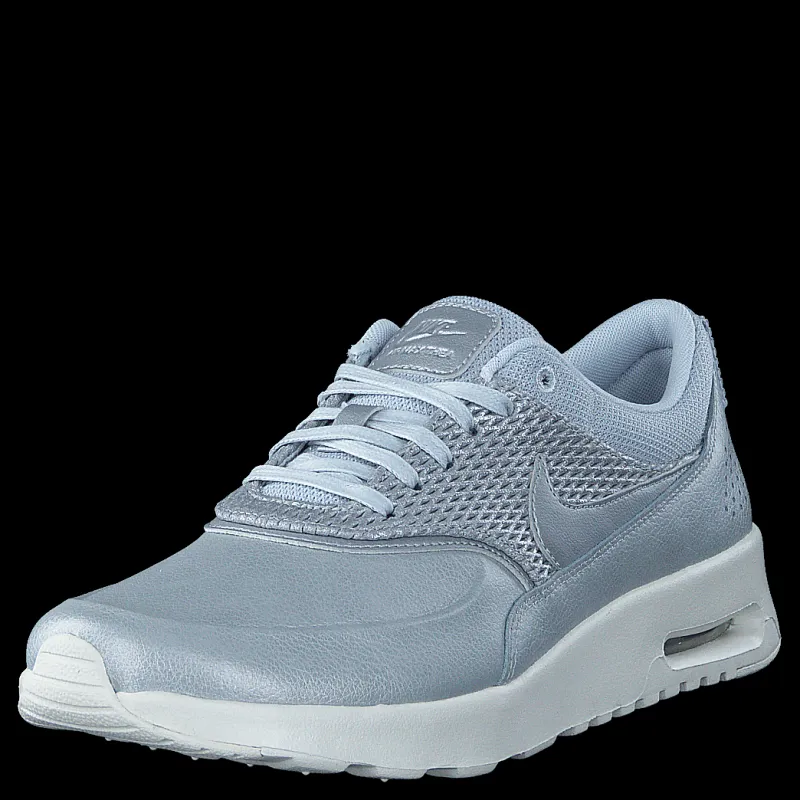 Online Nike Wmns Air Max Thea Prm Lea Mtlc Platinum/Pure Platinum Guld och Grå