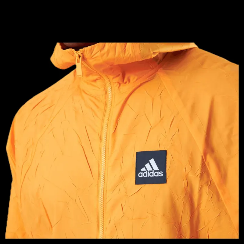 adidas W.N.D. Jkt Orange Gul Sale