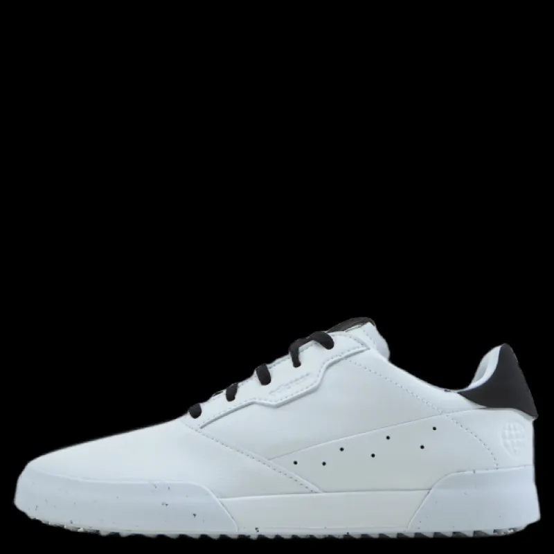 adidas Women's Adicross Retro Spikeless Golf Shoes Cloud White / Core Black / Cloud White Vit Outlet