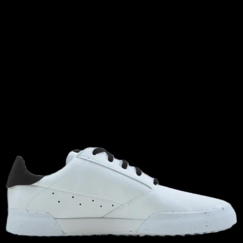 adidas Women's Adicross Retro Spikeless Golf Shoes Cloud White / Core Black / Cloud White Vit Outlet