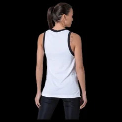 Nike Women's Dri-Fit Tank Vit och Svart Sale