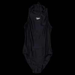 Speedo Womens Hydrasuit Black Svart Clearance