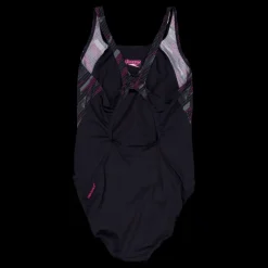 Speedo Womens Hyperboom Splice Muscle Black/pink Svart och Rosa Outlet