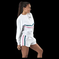Best Nike Womens Nsw Heritage Crew Birch Heather/Black Vit