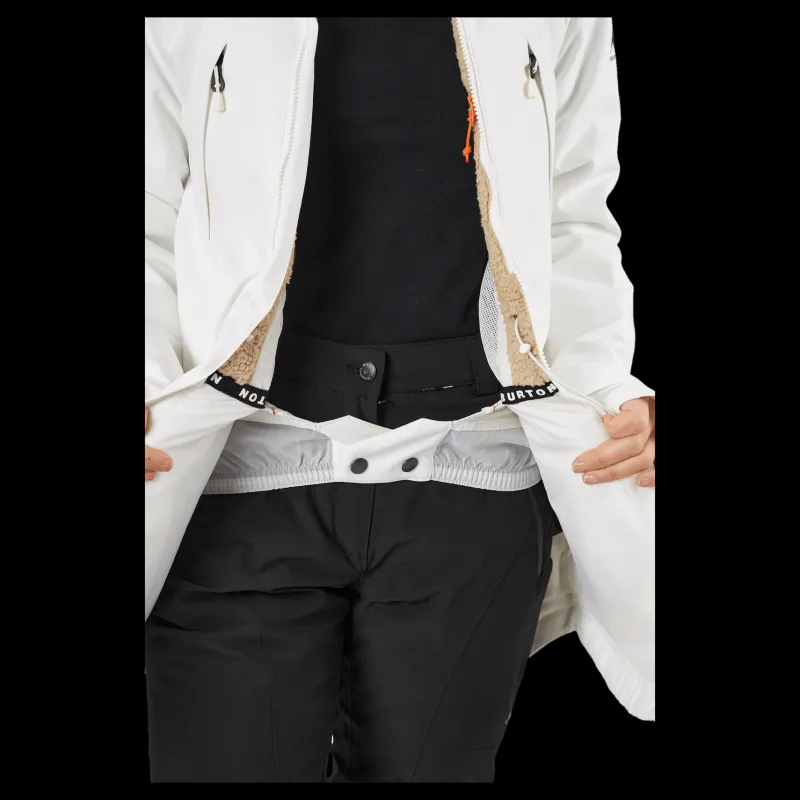 Burton Women's Prowess Jacket Stout White Vit