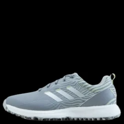 New adidas Women's S2G Spikeless Golf Shoes Grey Three / Silver Metallic / Almost Lime Flerfärgad