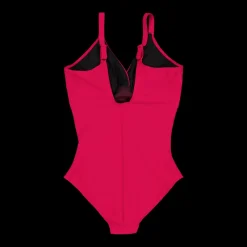 Speedo Womens Shaping Brigitte 1 Piec Red Röd Sale