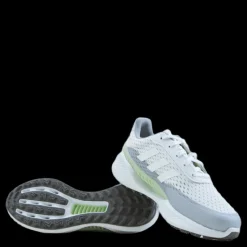 adidas Women's Summervent Spikeless Golf Shoes Cloud White / Cloud White / Almost Lime Blå Online