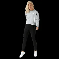 Nike Women's Tech Fleece Crew Dk Grå