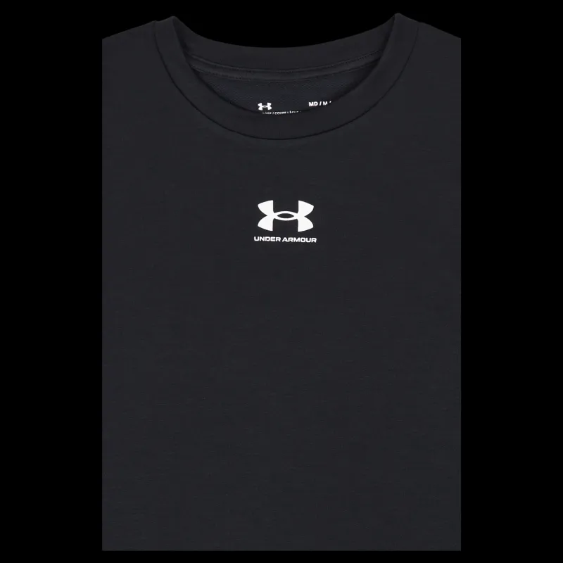 Best Under Armour Women's UA Rival Terry Crew Svart