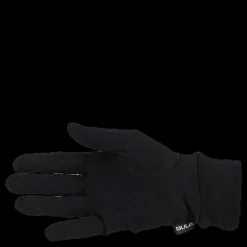 Clearance Bula Wool Glove Liner Black Svart