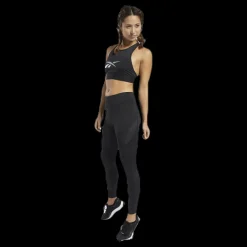 Reebok Wor Bralette Black/Silver Svart Clearance