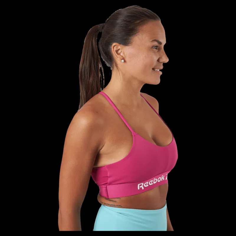 Online Reebok Wor Commercial Bra Seprpi Rosa
