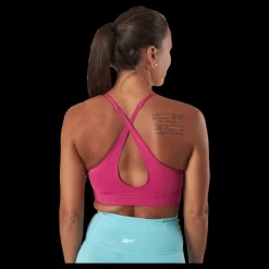 Online Reebok Wor Commercial Bra Seprpi Rosa