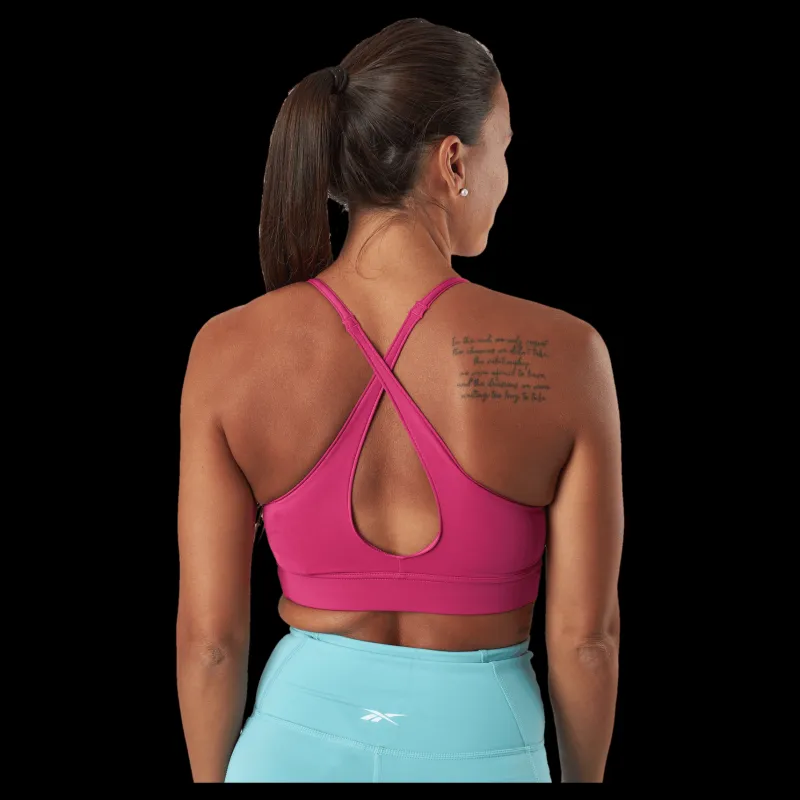 Online Reebok Wor Commercial Bra Seprpi Rosa