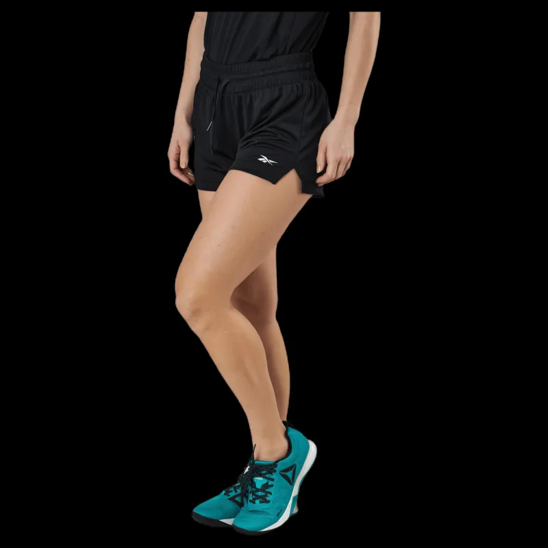 Reebok Wor Knit Poly Short Black Svart Online
