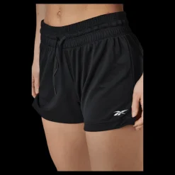 Reebok Wor Knit Poly Short Black Svart Online