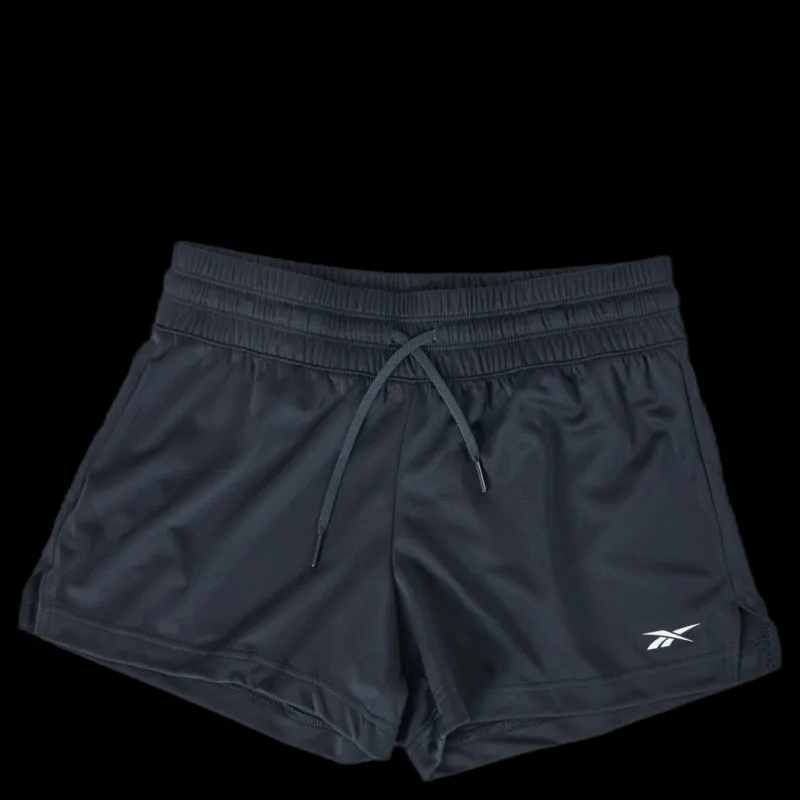 Reebok Wor Knit Poly Short Black Svart Online