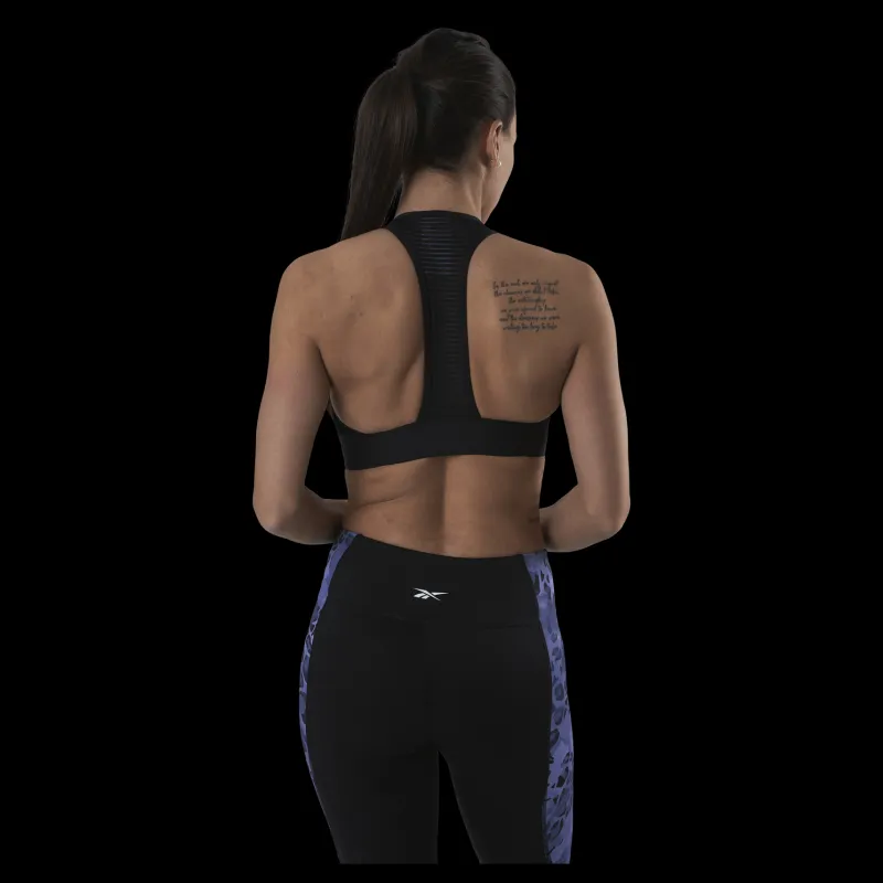 Reebok Wor Modern Safari Bra Black Svart Outlet