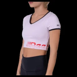 Reebok Wor Myt Bralette Tee White Lila