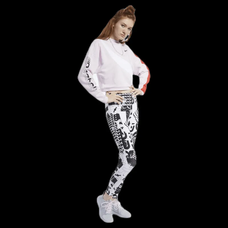 Reebok Wor Myt Colorblocked Crew White Vit