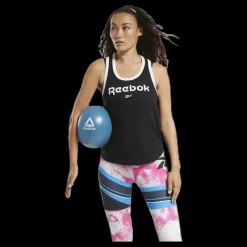 Clearance Reebok Wor Myt Graphic Tank Black Flerfärgad