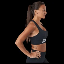 Reebok Wor Seamless Bra Nghblk Svart Outlet
