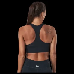 Reebok Wor Seamless Bra Nghblk Svart Outlet