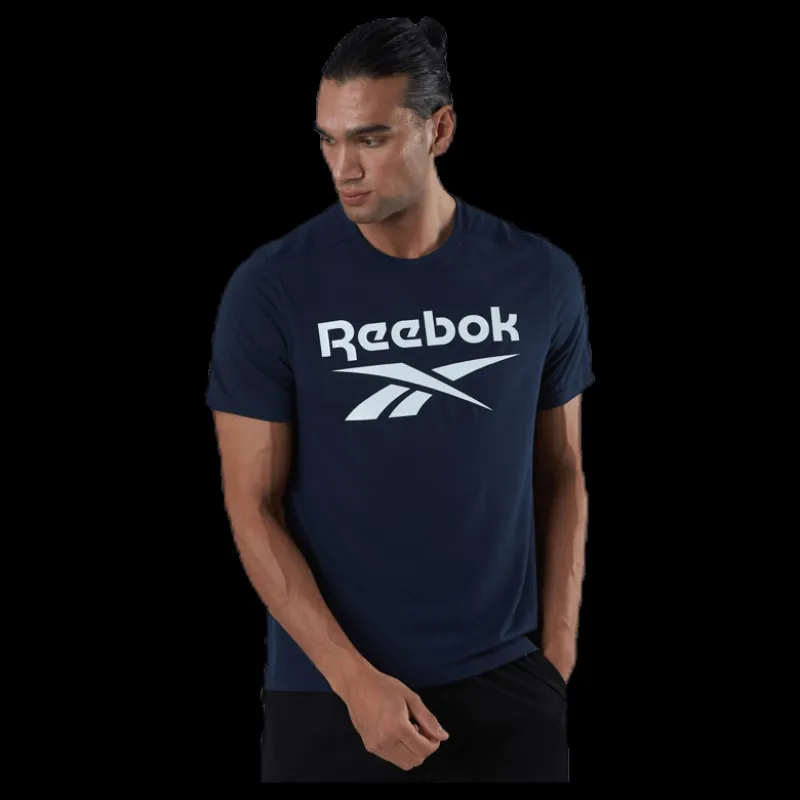 Reebok Wor Sup Graphic SS Tee Blue Blå New