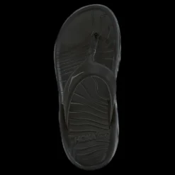 Hoka W ora recovery flip Black / dark gull gray Svart Clearance