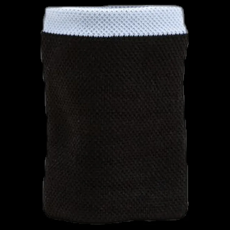 Babolat Wristband Jumbo Logo black Svart Outlet