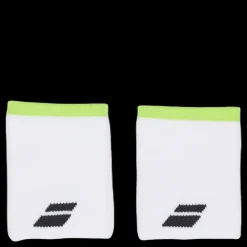 Sale Babolat Wristband Logo Jumbo White/aer White Yellow Vit och Gul