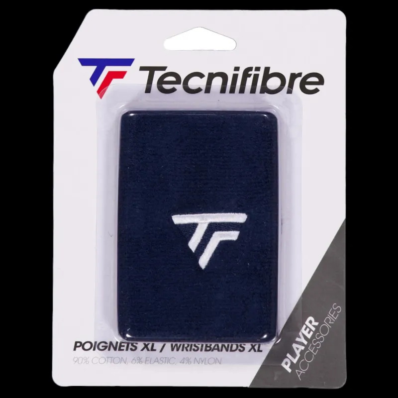 Clearance Tecnifibre Wristband Xl Marine Flerfärgad