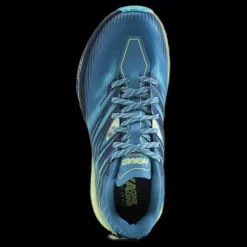 Hot Hoka W speedgoat 4 wide Provincial blue / luminary gre Blå
