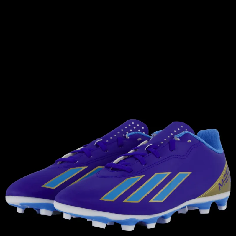 New adidas X Crazyfast Messi Club Flexible Ground Boots Blue Blå