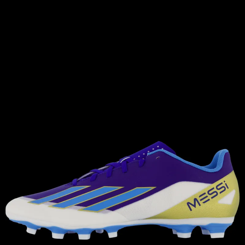 adidas X Crazyfast Messi Club Flexible Ground Boots Blue Blå Discount