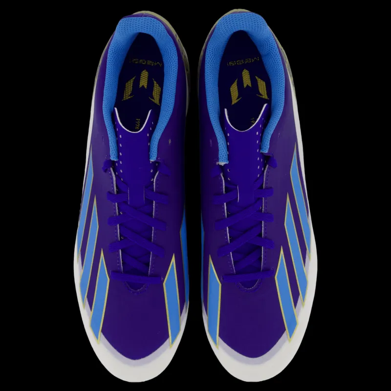 adidas X Crazyfast Messi Club Flexible Ground Boots Blue Blå Discount