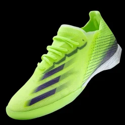 Online adidas X Ghosted.1 Indoor Boots Signal Green / Energy Ink / Semi Solar Slime Mönstrad