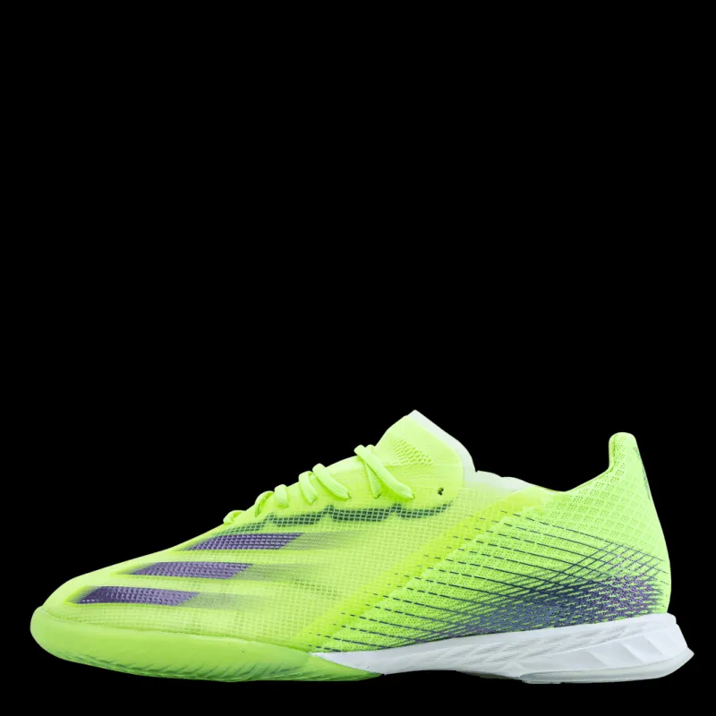 Online adidas X Ghosted.1 Indoor Boots Signal Green / Energy Ink / Semi Solar Slime Mönstrad