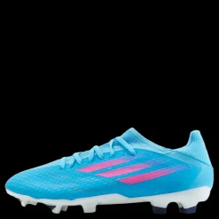 adidas X Speedflow.3 Firm Ground Boots Sky Rush / Team Shock Pink / Cloud White New