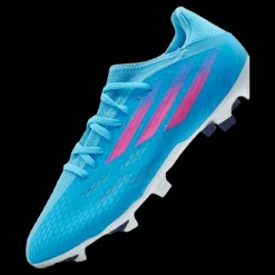 adidas X Speedflow.3 Firm Ground Boots Sky Rush / Team Shock Pink / Cloud White New