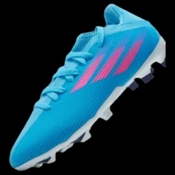 adidas X Speedflow.3 Firm Ground Boots Sky Rush / Team Shock Pink / Cloud White Blå Best