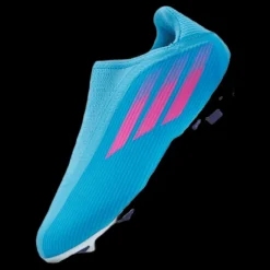 adidas X Speedflow.3 Laceless Firm Ground Boots Sky Rush / Team Shock Pink / Cloud White Vit och Rosa Discount