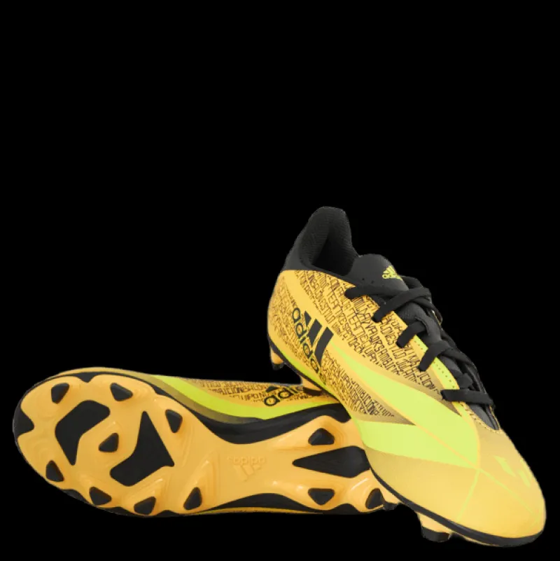 adidas X Speedflow Messi.4 Flexible Ground Boots Solar Gold / Core Black / Bright Yellow Gul