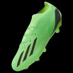 Clearance adidas X SPEEDPORTAL.2 Football boots Firm Ground Solar Green / Core Black / Solar Yellow Grön