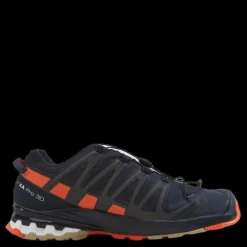 Salomon Xa Pro 3d V8 Gtx Night Sky/red Orang/safari Svart New