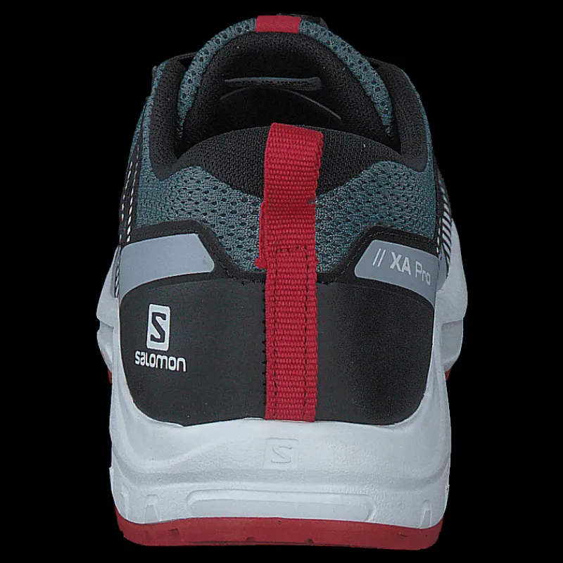 Salomon Xa Pro V8 J Stormy Weather/zen Blue/goji B Grå Hot