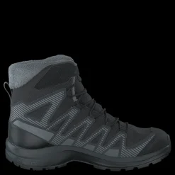 Clearance Salomon Xa Pro V8 Winter Cswp J Black/phantom/quiet Shade Svart