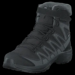 Clearance Salomon Xa Pro V8 Winter Cswp J Black/phantom/quiet Shade Svart