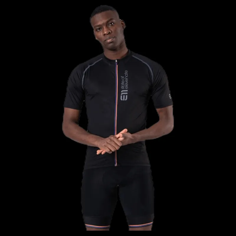 Elevenate XC Jersey Black Svart Best